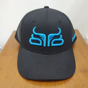 Venta al por mayor personalizado cabeza de toro 3D bordado 112 gorra de camionero malla trasera en blanco liso béisbol Snapback gorra gris malla deportes Gorras - Product Image 6