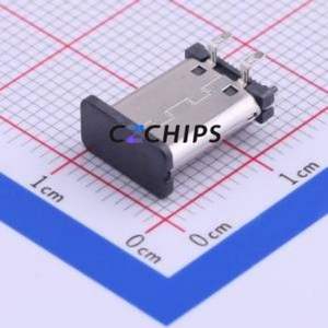 USB-309GC-B-SU USB Connector SMD Connector ( Connector Type: Type-C )( Gender: Male )( Mounting Type: Vertical Mount ) - Product Image 2