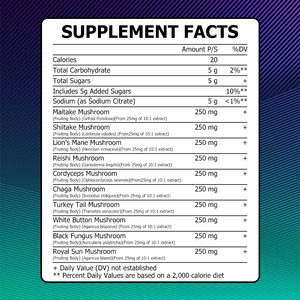 High Quality Mushroom Gummies with Total Carbohydrates Support Brain Health Concentrate with <b>Ease</b> Metabolic Health Gummies - Product Image 2