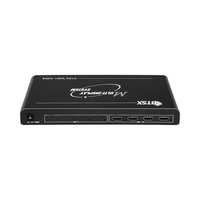 Contrôleur de mur vidéo 4 ports, entrée 4K60, modes de fusion multiples, commutation transparente, idéal pour les grands écrans publicitaires/de projet