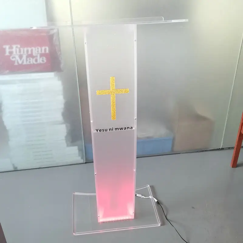 acrylic pulpit lectern