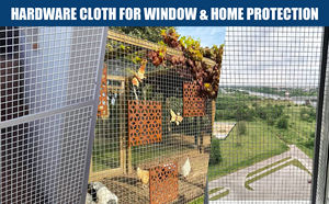 Grillage métallique 1/2 pouce 48 x 100 pieds, calibre 19, galvanisé à chaud après soudage, rouleau de clôture en fil de fer pour poulailler - Product Image 6