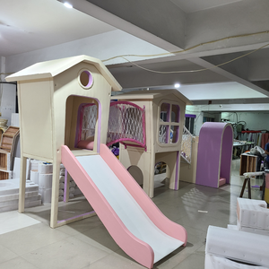 Equipo DE JUEGOS DE tobogán de plástico suave para interiores para niños, escuela y parque de atracciones, juego de escalada - Product Image 5