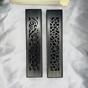 Bamboo <b>Incense</b> <b>Box</b> 14.8*3.5*2.2 Religious Use With Geometric And Scroll Design For <b>Incense</b> Storage And Burning - Product Image 2