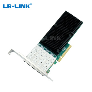 LR-LINK PCIe V3.0 X8 10Gb Quad <span class=keywords><strong>Port</strong></span> <span class=keywords><strong>4</strong></span> * SFP + 10 Gigabit <span class=keywords><strong>Ethernet</strong></span> Network Card Sợi Máy Chủ Adapter - Product Image 2