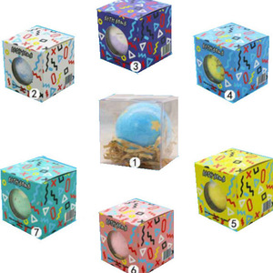 Bombas de Baño con Sales y Aceites Esenciales, 100g, Exfoliantes y de Limpieza Profunda, Bombas de Baño Efervescentes con Juguetes - Product Image 2
