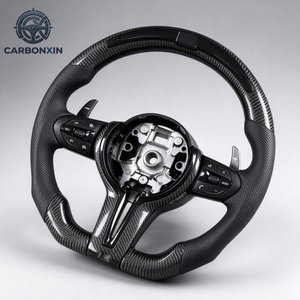 Volante Deportivo OEM de Fibra de Carbono M3 M5 con Función de Calefacción, Plug & Play, Sin Airbag - Product Image 4