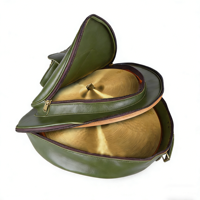 Ensemble de rangement d'instruments en cuir PU portable, combo pour batteur, activités de plein air, performance, sac de transport pour batterie, étui pour baguettes