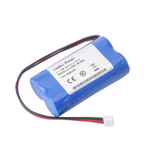 जी-केयर बैटरी के लिए BAK-18650C4*2 SP-800 7.2V 2600mah ली-आयन और लिथियम आयन बैटरी जी केयर वाइटल साइन्स मॉनिटर के लिए उच्च गुणवत्ता - Product Image 5