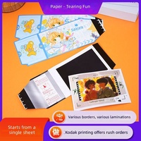 Cartes miniatures instantanées à déchirer et révéler, personnalisées, thème dessin animé et anime, boîtes pour diffusion en direct, en papier, à partir de 14 ans