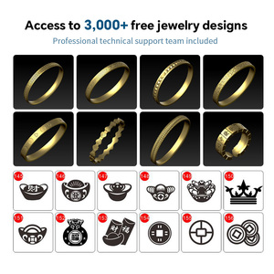 Mini 5-trục <span class=keywords><strong>CNC</strong></span> đồ trang sức khắc và máy phay với ATC | Vàng & bạc làm đồ trang sức - Product Image 3