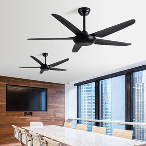 Ventilateur de plafond moderne à 5 lames, 52 pouces, Style nordique et minimaliste, avec télécommande, sans lumière, nouveauté 2020 - Product Image 4