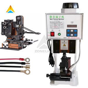 Máquina de terminales ultra silenciosa completamente semiautomática, máquina prensadora eléctrica de molde OTP, máquina prensadora de alambre y fabricación de terminales - Product Image 1