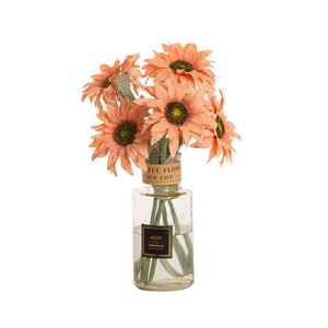 CallaFloral Girasoles Artificiales de una Sola Rama, Flores Decorativas Realistas para el Hogar, Decoración Navideña - Product Image 5