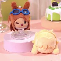 Nouveau et Populaire 100% Authentique Lot de 6 Pièces Série Alien Stage Rabbit Boîte Mystère Poupées en Peluche Porte-clés Merchandises Cosplay Breloques de Sac en Peluche