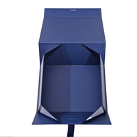 Boîte cadeau magnétique pliable de haute qualité, best-seller, avec couvercle à rabat, logo personnalisable, idéale pour le rangement de vêtements