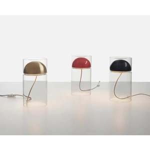 Modern Minimalist Table <b>Lamp</b> Gold Red Black <b>Led</b> <b>Light</b> E27 Switch Control For Home Decor - Product Image 1