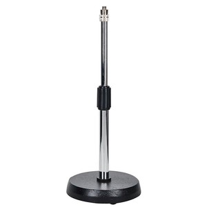 LEILEI-soporte <span class=keywords><strong>para</strong></span> micrófono <span class=keywords><strong>de</strong></span> escritorio, SB40-RD2, barra recta, escritorio, redondo - Product Image 1