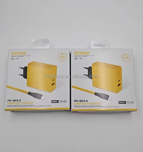 NOUVEAU <span class=keywords><strong>Chargeur</strong></span> super rapide <span class=keywords><strong>200W</strong></span> Adaptateur de voyage USB pour téléphone portable Huawei/<span class=keywords><strong>Xiaomi</strong></span>/Samsung <span class=keywords><strong>chargeur</strong></span> rapide <span class=keywords><strong>200W</strong></span> - Product Image 6