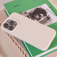 Coque de Téléphone en Silicone Intégrale Anti-Chute pour iPhone 16 15 14 13 12 Pro Max Plus 11 9 8 7