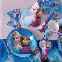 Party Decoraties Stripfiguur Verjaardagsfeestje Thema Set, Kids Party Favor Items
