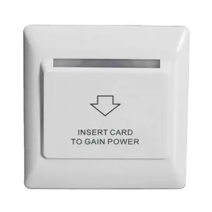 एबीएलई स्मार्ट स्विच एम1 होटल कुंजी कार्ड निर्माता होटल रूम कुंजी लाइट स्विच कुंजी कार्ड लाइट स्विच