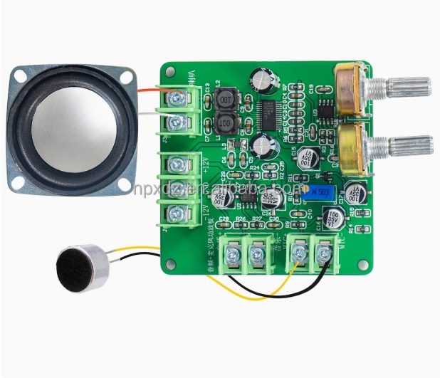 3110D2 Preamplifier Board Electronic DIY Kit Audio Microphone Amplifier with Soldering Training Loose Parts