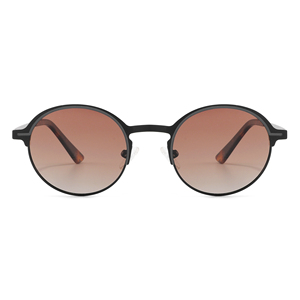 Gafas de Sol Redondas Unisex, Montura Metálica Completa, Lentes Verdes, Protección UV400, Estilo Retro, Casual, para Adultos - Product Image 6