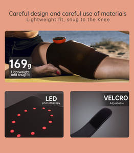 Masajeador Eléctrico de Rodilla con 3 Velocidades de Ajuste, Masajeador de Rodilla con Calor y Terapia de Luz Roja - Product Image 6