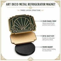 Imanes de nevera personalizados de aleación de zinc con esmalte duro estilo Art Déco, retro, con diseños de casete, TV y disco de vinilo, regalo de recuerdo, venta al por mayor