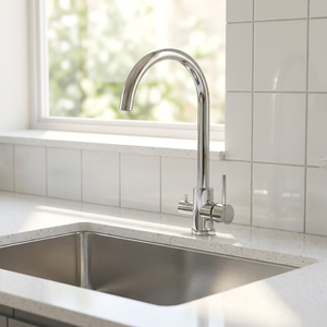 Cromato acqua potabile pura cucina ponte <span class=keywords><strong>rubinetto</strong></span> montato <span class=keywords><strong>a</strong></span> due maniglie <span class=keywords><strong>3</strong></span> <span class=keywords><strong>vie</strong></span> miscelatore acqua calda e fredda filtro <span class=keywords><strong>rubinetto</strong></span> da cucina - Product Image 3