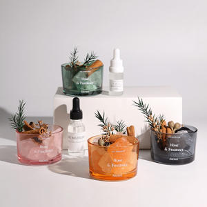 <span class=keywords><strong>Reed</strong></span> difüzör seti için kristal taş kapalı kullanım için uzun ömürlü alevsiz uçucu yağ koku süs sevgililer günü - Product Image 3