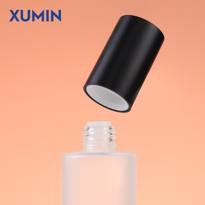 Bouteille en verre dépoli personnalisée pour lotion toner essence sérum 100ml Bouteille de toner facial de qualité supérieure Emballage cosmétique en verre 120ml - Product Image 2