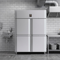 Solution tout-en-un : Réfrigérateur et congélateur multifonctionnels, robustes et durables, pour les entrepreneurs en cuisine