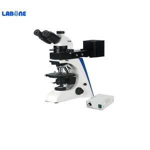 Biomedicina, laboratorio de ciencia de materiales poliméricos que refleja la luz Pol-surgiendo Microscopio polarizador Geología - Product Image 4
