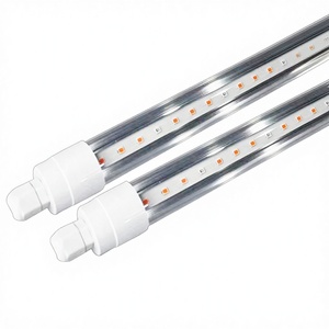 <span class=keywords><strong>Tube</strong></span> LED <span class=keywords><strong>T8</strong></span> en aluminium étanche IP65 à spectre complet <span class=keywords><strong>pour</strong></span> la culture de semis, la culture tissulaire et les serres de légumes - Product Image 1