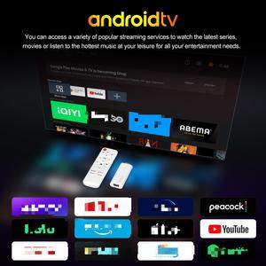 แท่งไฟทีวีพร้อมแอนดรอยด์14 Quad Core 5G dual WiFi สำหรับ ATV dongle 4K เครื่องเล่นมีเดียรับประกัน1ปี2GB RAM - Product Image 6
