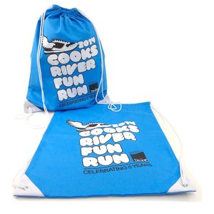 Sac à poussière en coton recyclable avec cordon de serrage et logo personnalisé - Product Image 6