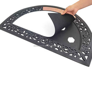 Interchangeable Sublimation Blank PVC <b>Rubber</b> Door <b>Mats</b> with Insert - Product Image 4