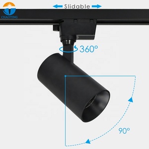 Dali <span class=keywords><strong>Prix</strong></span> Abordable Spots LED MR16 en Aluminium Extrudé 20W, Projecteurs et Luminaires sur Rail COB - Product Image 1