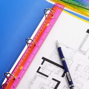 Nhà Máy Tùy Chỉnh Cai Trị 30Cm Nhựa Cai Trị Cho Các Trường Học Màu Nhựa Cai Trị Trường Nguồn Cung Cấp Cho Sinh Viên Vẽ Văn Phòng Phẩm - Product Image 5