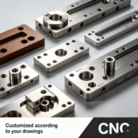 Services de tournage CNC de précision en aluminium avec usinage, fraisage, perçage et brochage