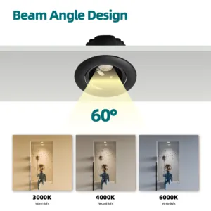 Simple Design Low Price Wholesale Anti Glare Spot Light 5W