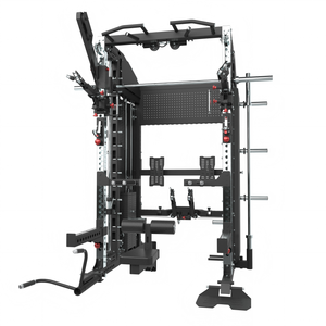 Smith Machine Professionale con Sistema a Doppia Puleggia e Power Cage per <span class=keywords><strong>Fitness</strong></span> Commerciale - Product Image 1