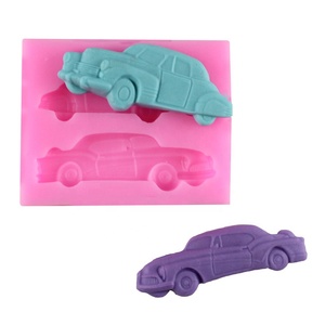 Stampo in Silicone per <span class=keywords><strong>Torte</strong></span> a Forma Rettangolare 3D con 2 Diverse Texture Vintage Classiche, Imitazione di Auto d'Epoca, Grafica Fai-da-Te - Product Image 6