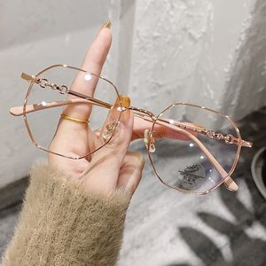 Gafas <span class=keywords><strong>de</strong></span> Computadora Fotocromáticas con Marco Metálico <span class=keywords><strong>de</strong></span> Moda, Anti Luz Azul, Gafas Cuadradas - Product Image 1
