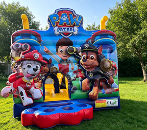 Decorazione Compleanno Paw Patrol Castello Gonfiabile in PVC - Product Image 1