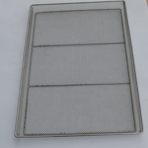 Plateaux <span class=keywords><strong>de</strong></span> <span class=keywords><strong>cuisson</strong></span> perforés plats en acier inoxydable <span class=keywords><strong>de</strong></span> qualité alimentaire pour le séchage - Product Image 6