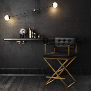 Jason Counter  Stainless steel , upholstered Durable High Bar <b>Stool</b> for Home Bar & <b>Dining</b> Room White/Gold ,Black/Gold Color - Product Image 4