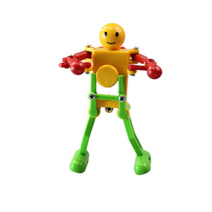 H249 Bán Buôn Mới Lạ Nhựa Trẻ Em Thú Vị 2 Dancing <span class=keywords><strong>Robot</strong></span> Đồ Chơi Cho Trẻ Em Vui Vẻ - Product Image 3
